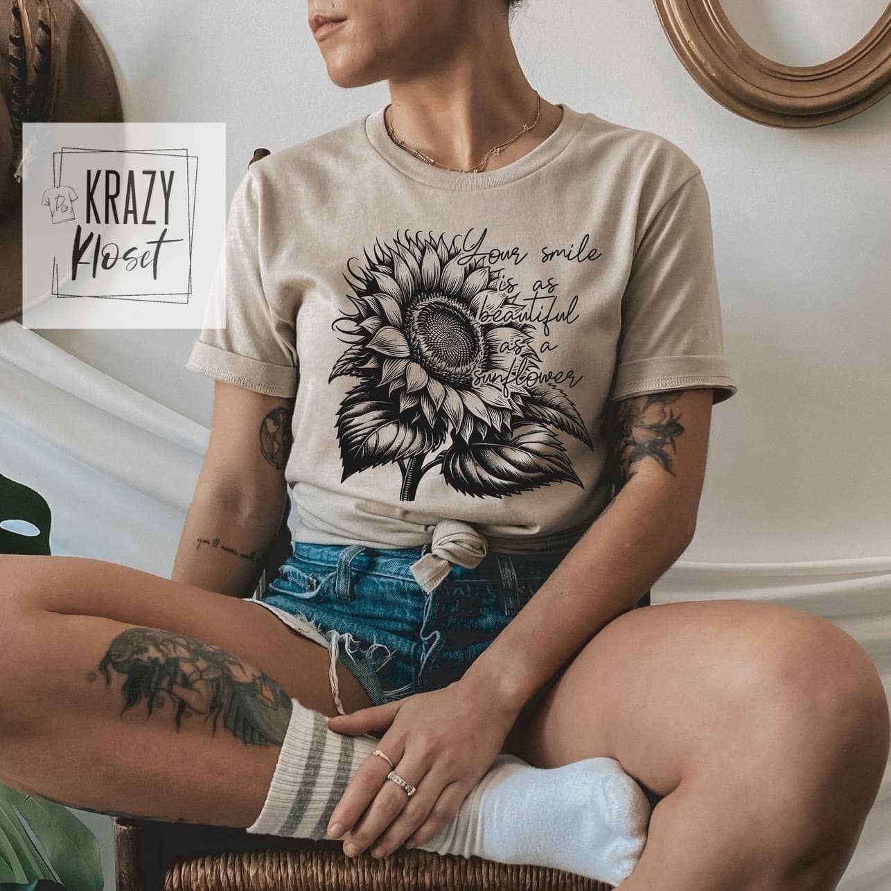 Your Smile is as Beautiful as a Sunflower