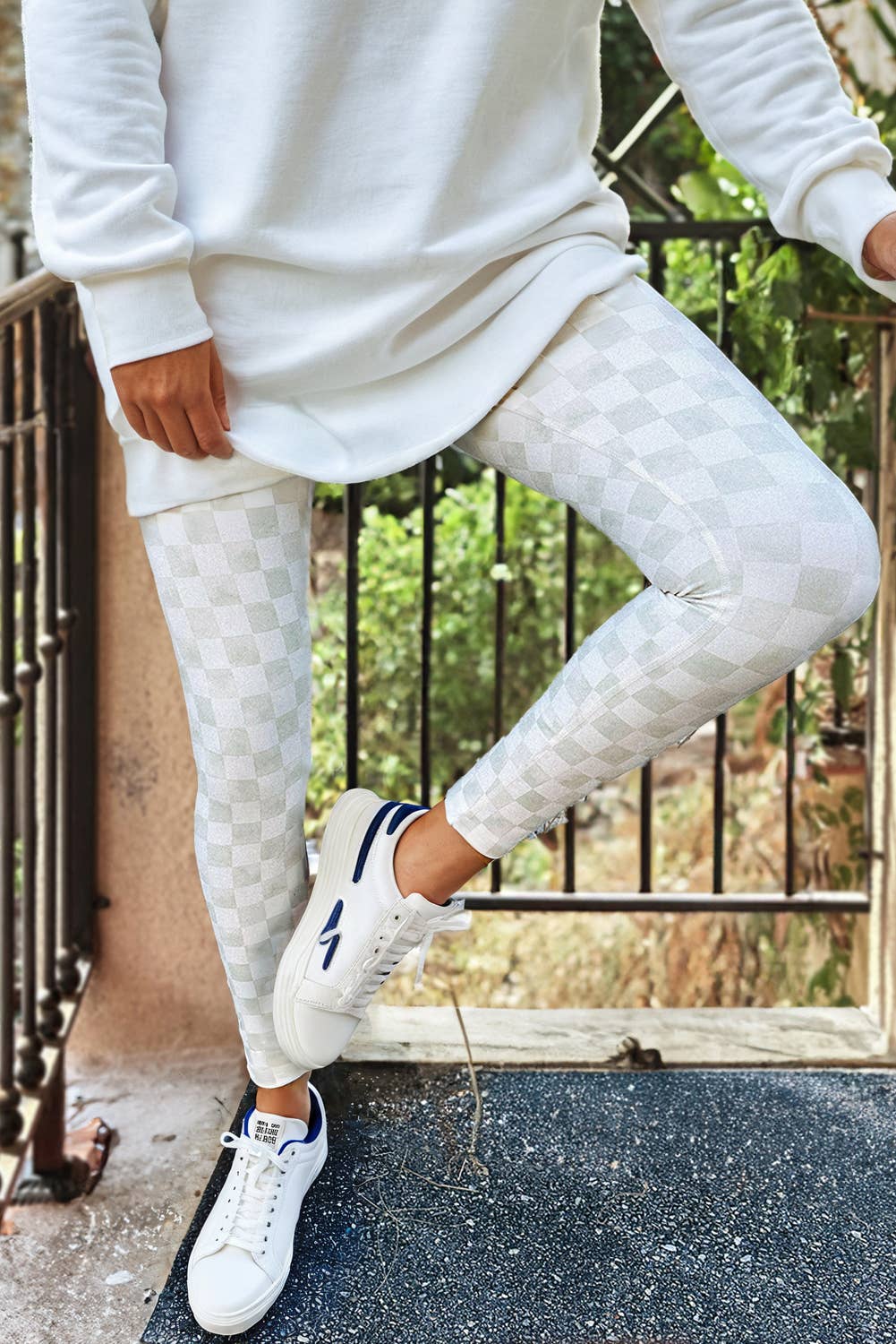 Checkered Leggings