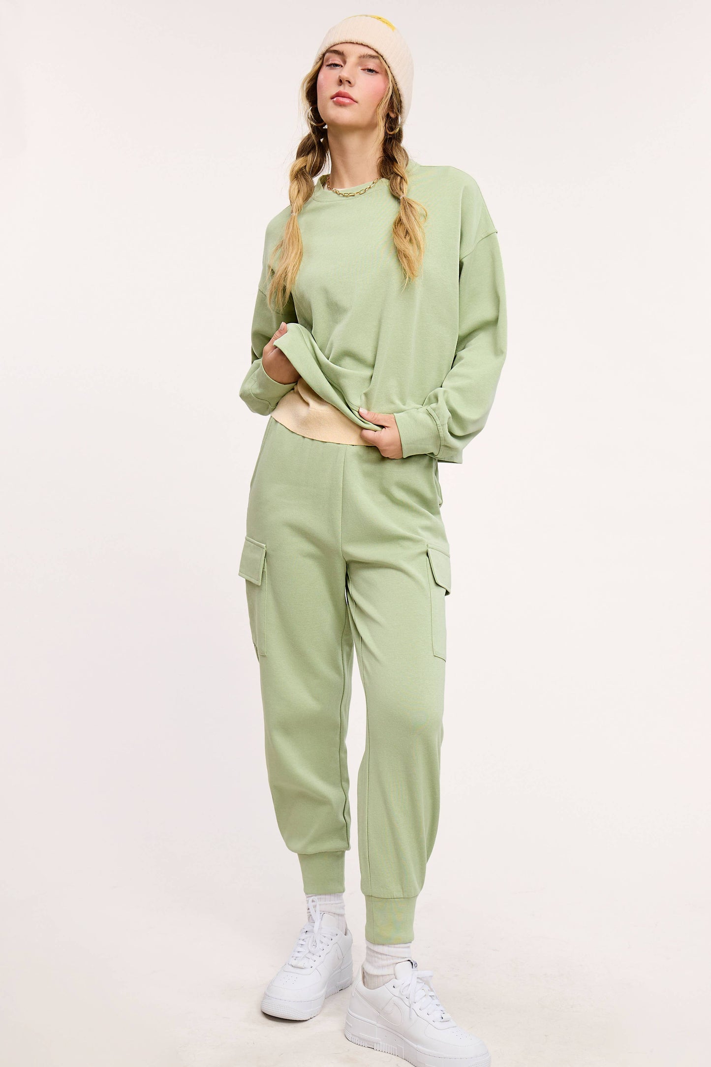 Comfy Loose Fit Sporty Everyday Activewear Set