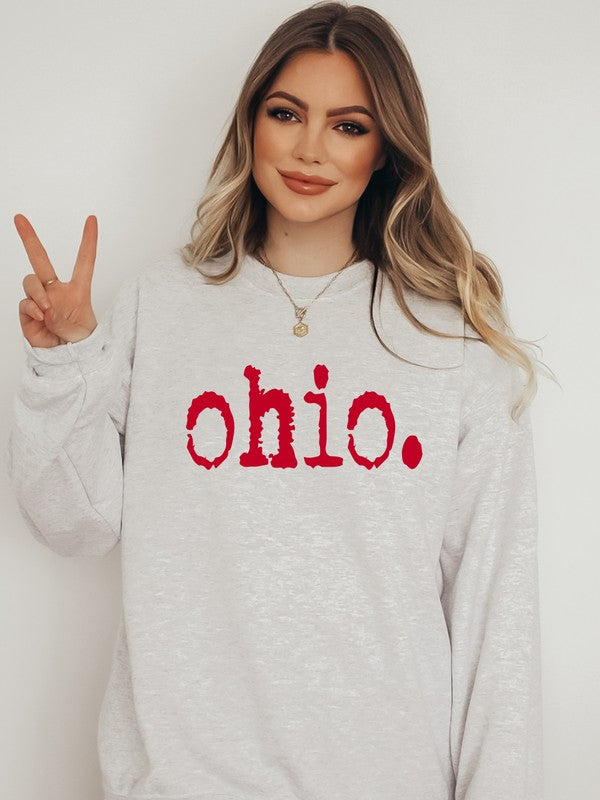 Ohio Game Day Crew Sweatshirt