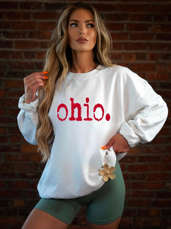 Ohio Game Day Crew Sweatshirt
