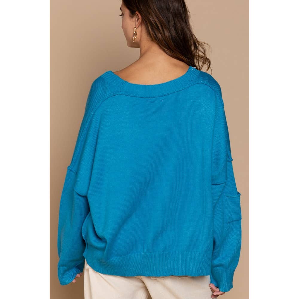 POL CUT IT OUT CARDIGAN