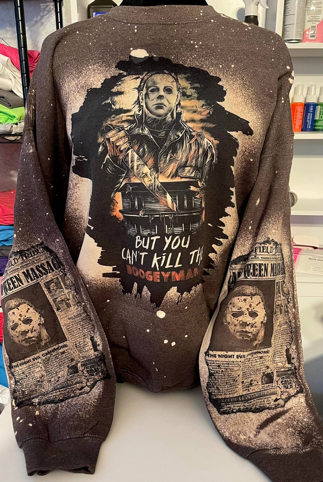 BOOGIE MAN HALLOWEEN SWEATSHIRT