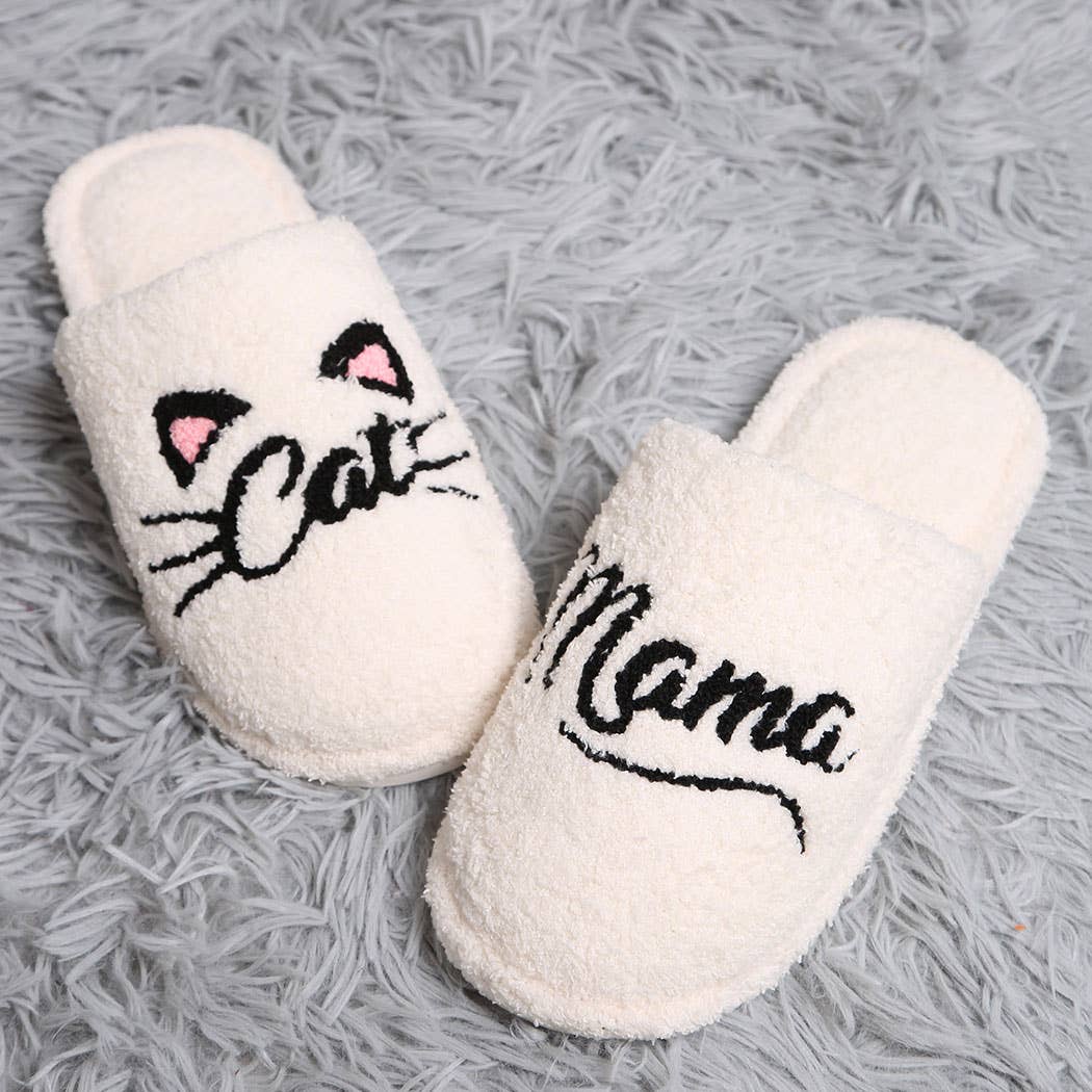 Cat Mama Slippers
