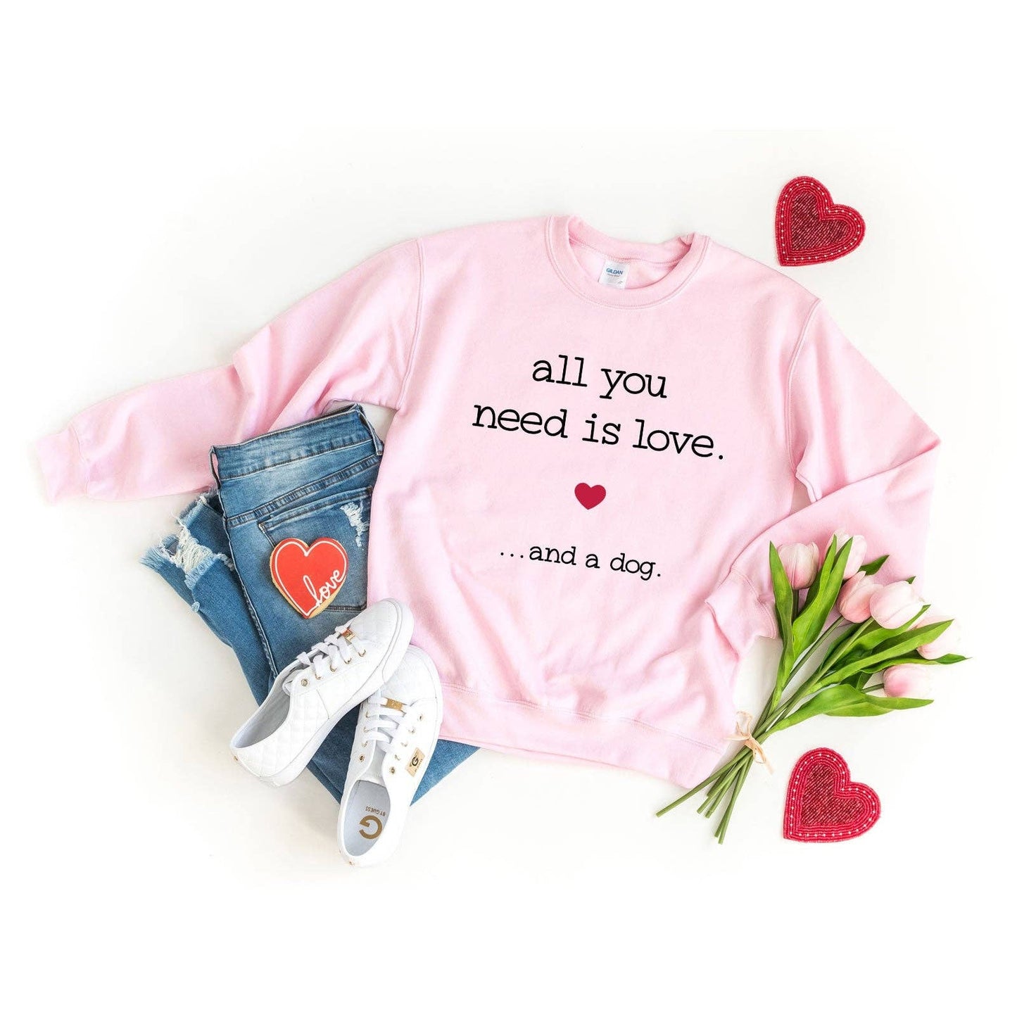 All You Need Is Love and A Dog | Sweatshirt |