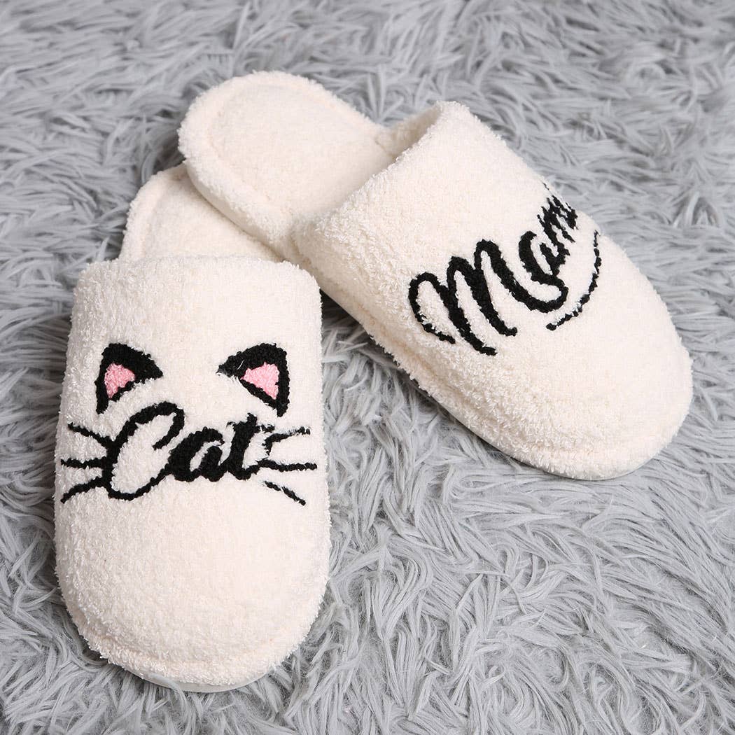 Cat Mama Slippers