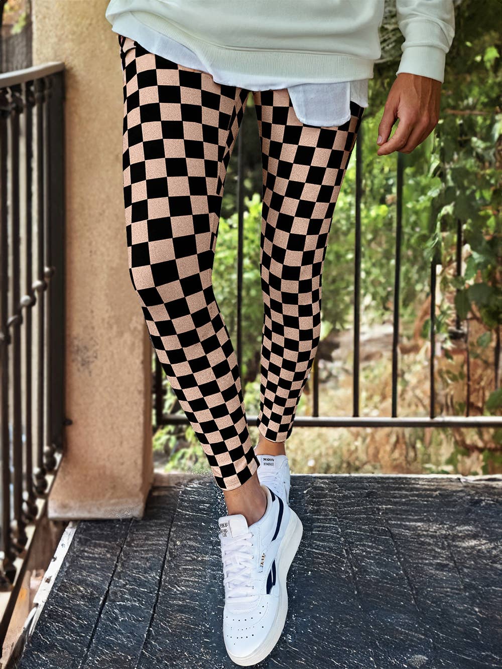 Checkered Leggings