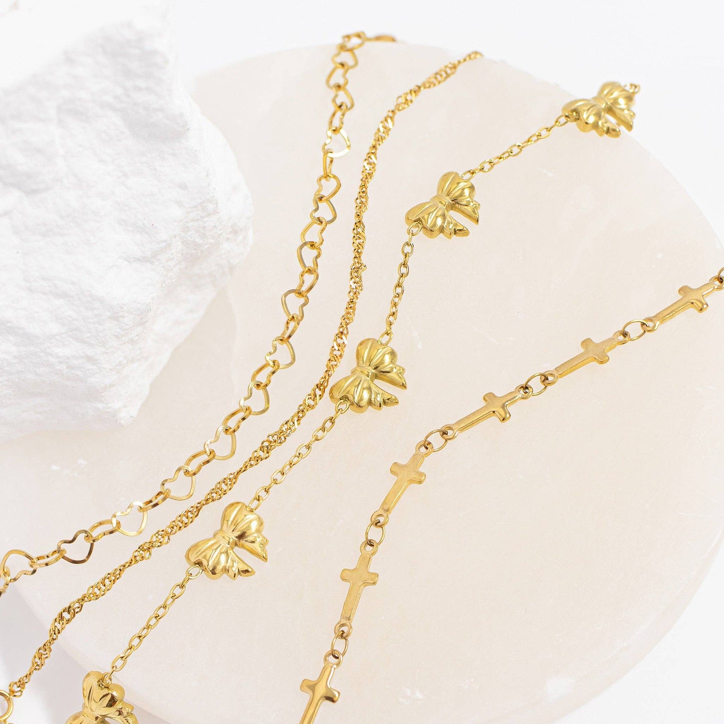 Cross Chain Bracelet