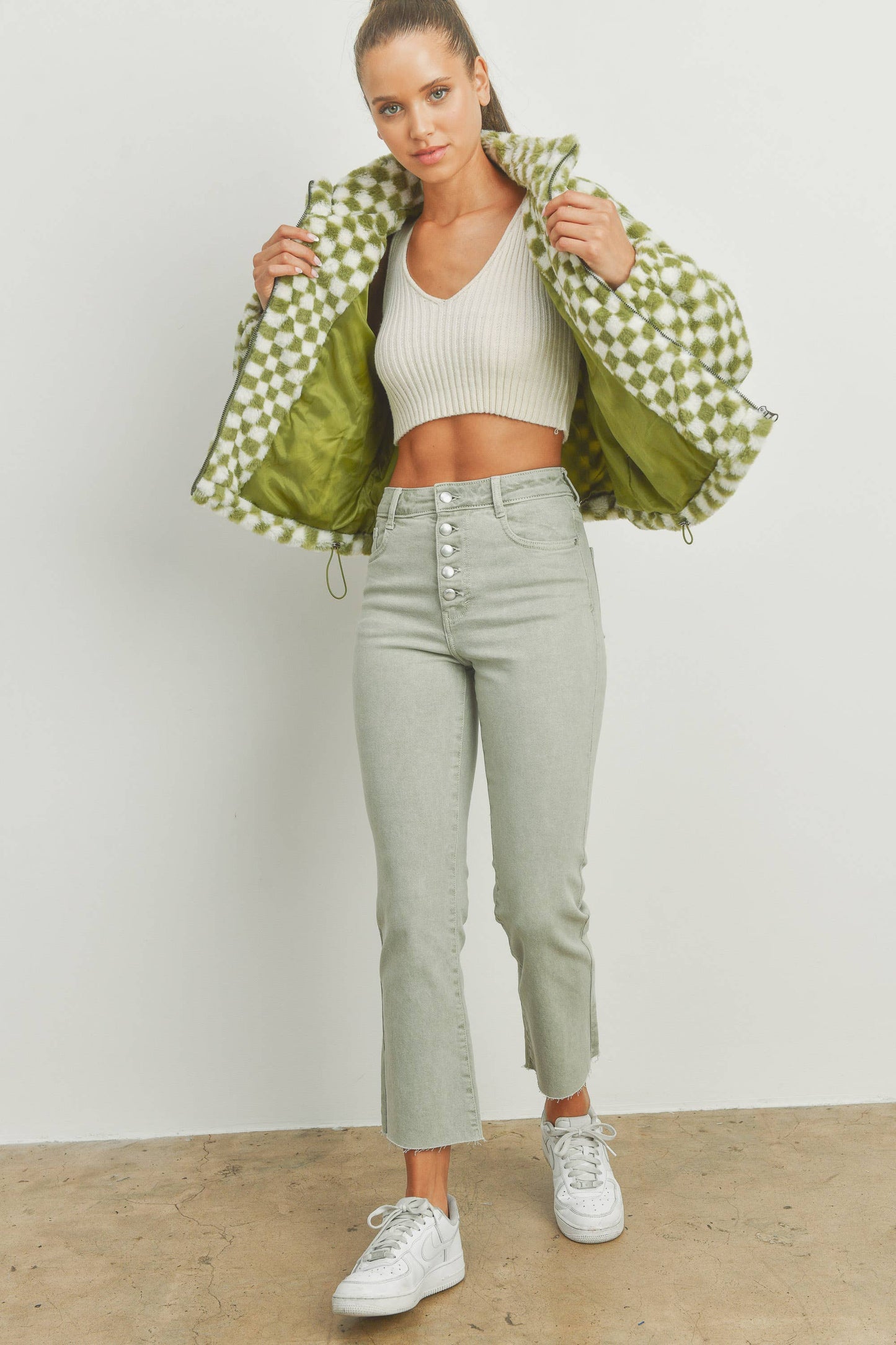 SOFT CHECKER JACKET