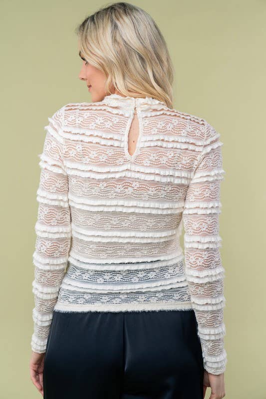 Long Sleeve Solid Knit Top