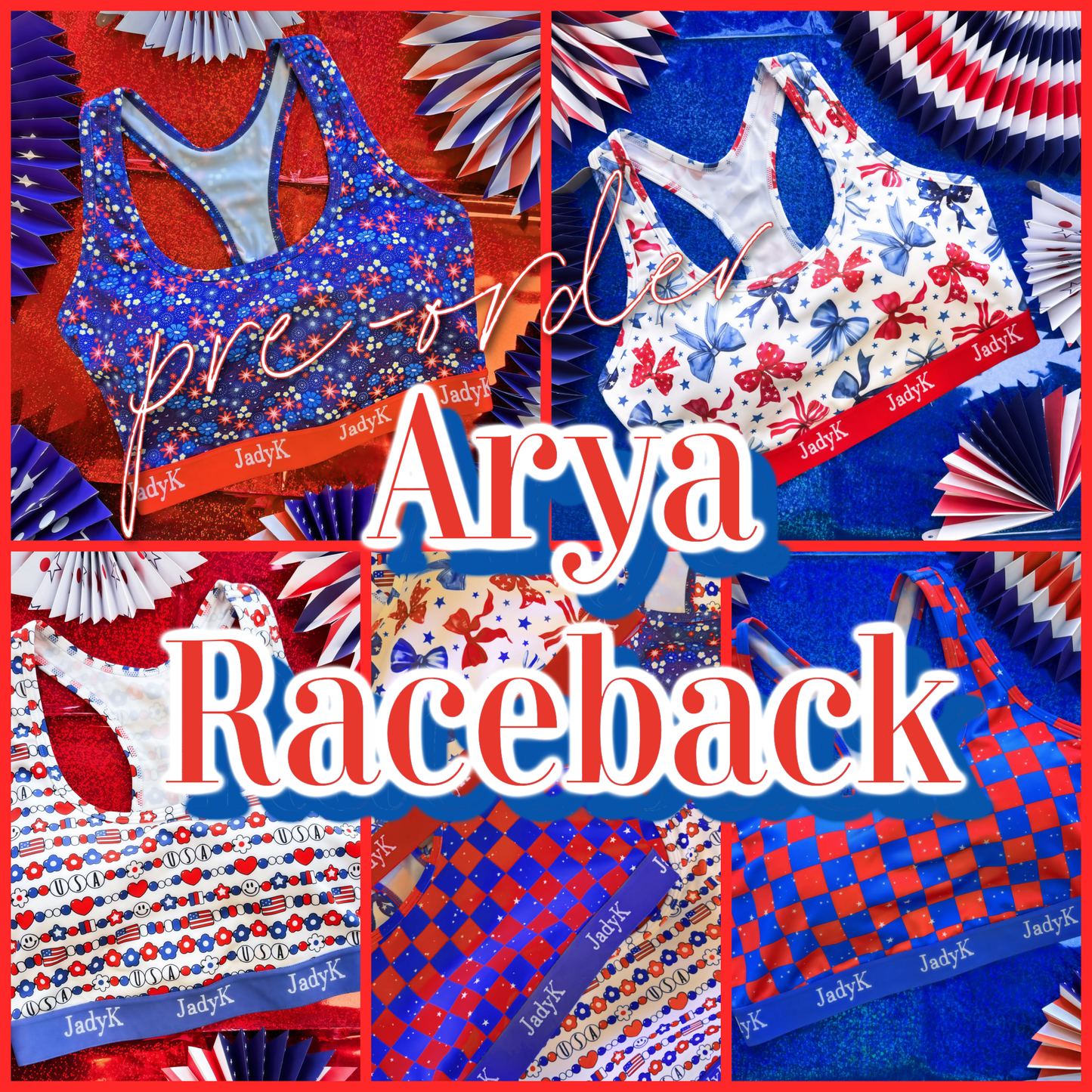 Arya Racerback USA Collection | Limited Edition