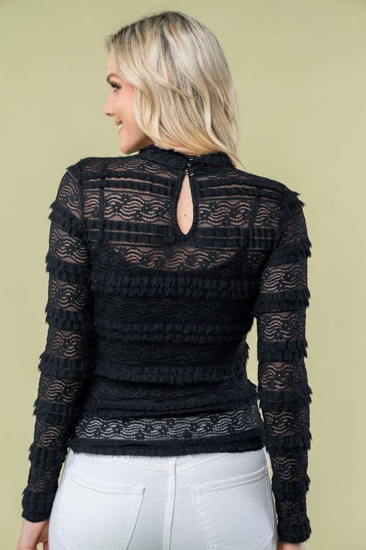 Long Sleeve Solid Knit Top