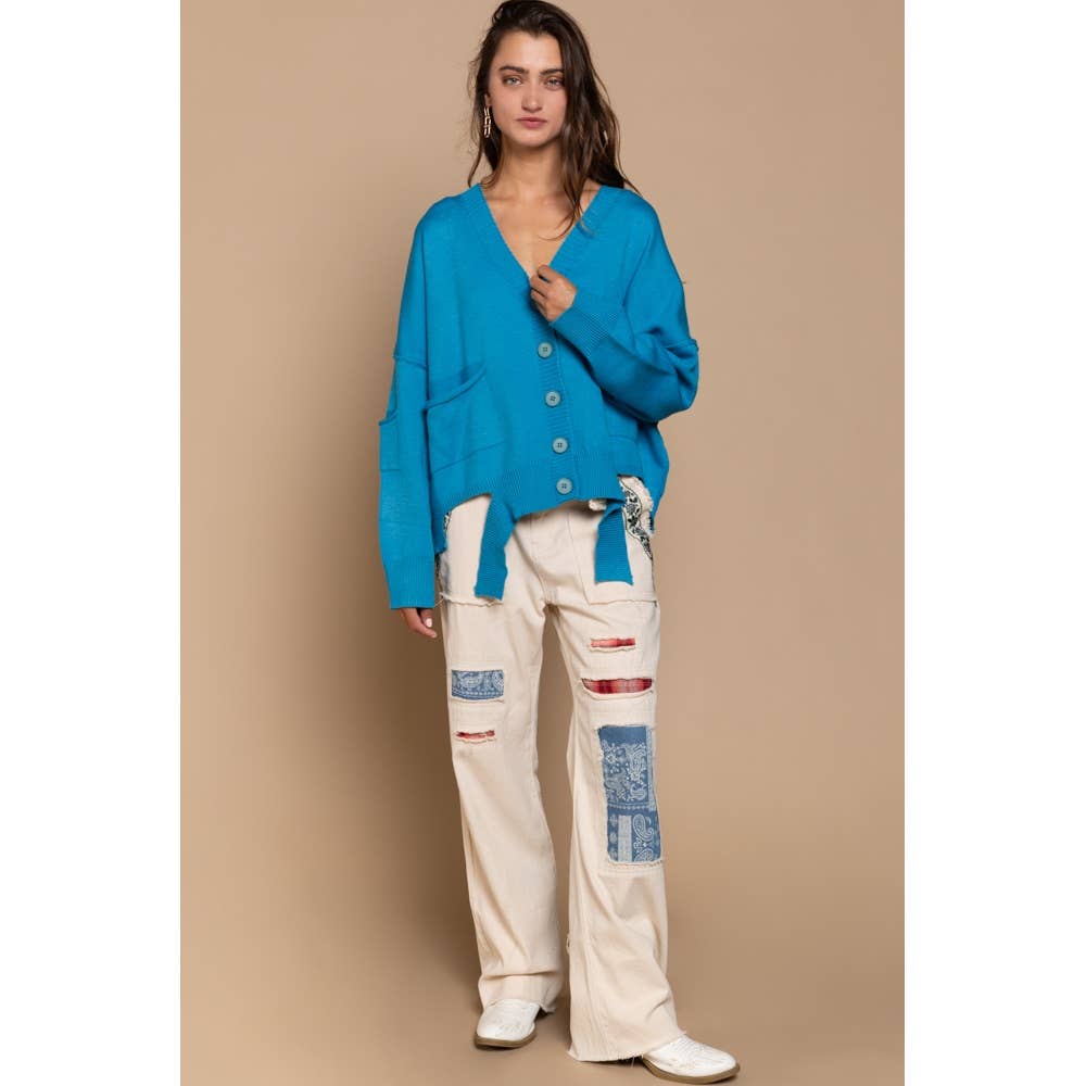 POL CUT IT OUT CARDIGAN