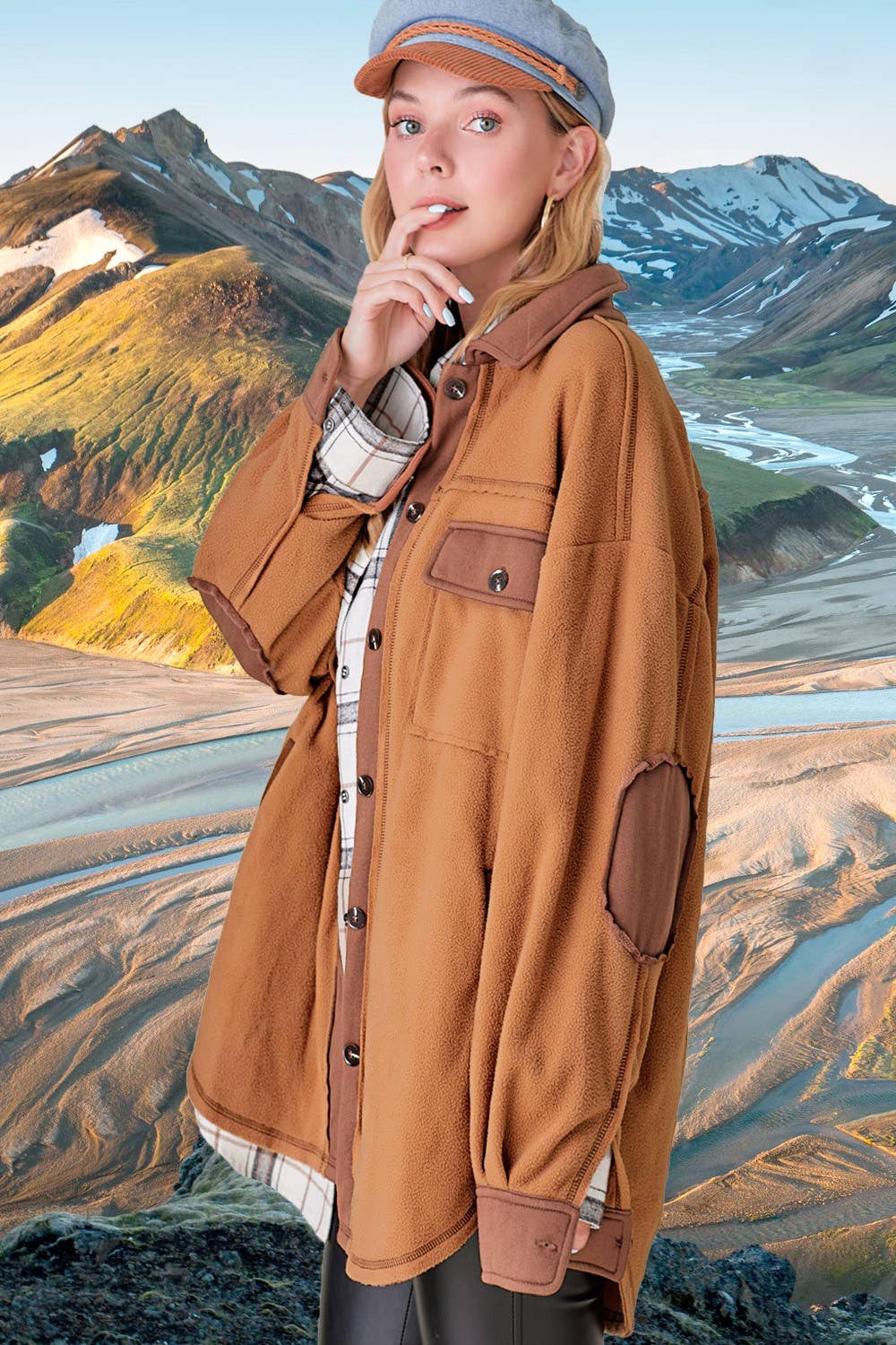 A Walk In The Woods Fleece Shacket