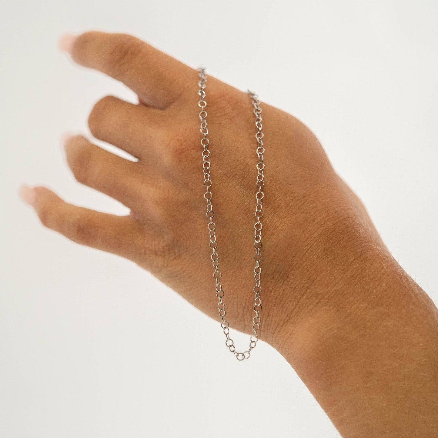 Linked Heart Chain Bracelet