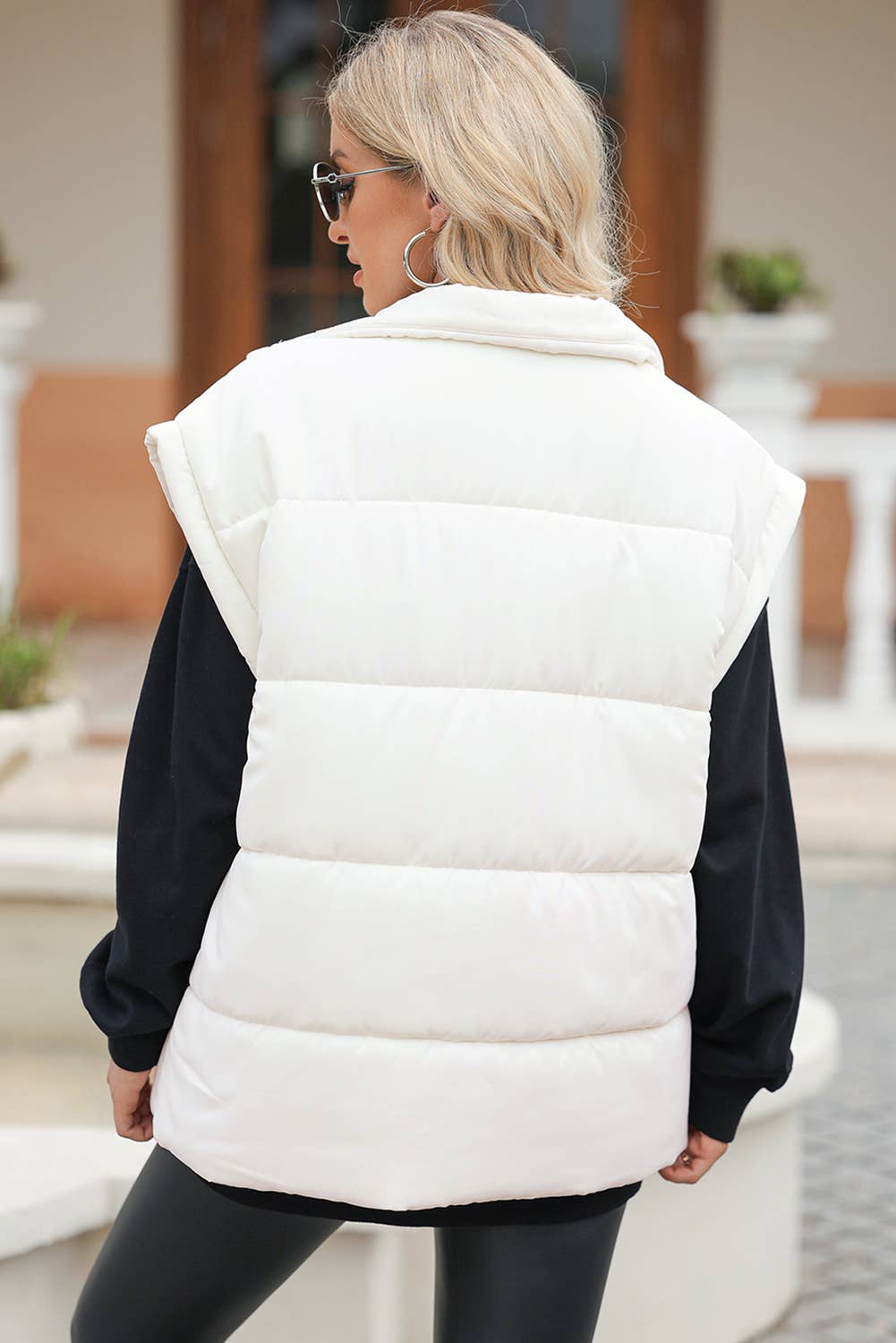 Stand Alone Oversized Puffer Vest