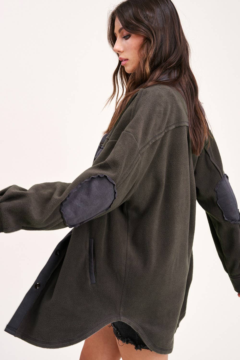 A Walk In The Woods Fleece Shacket