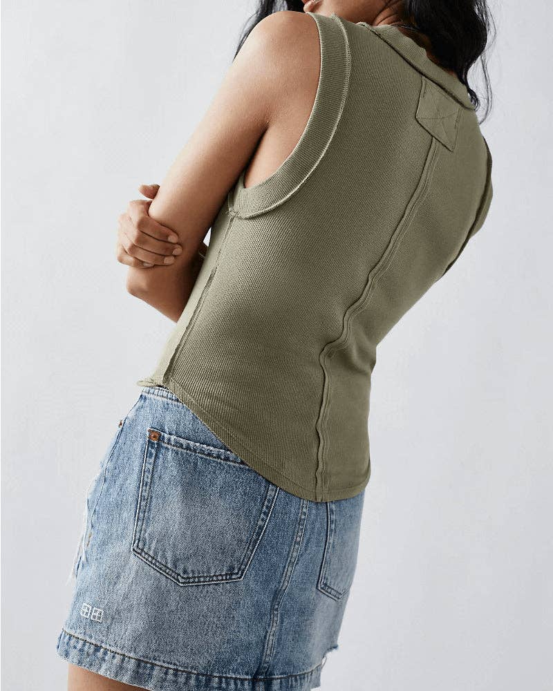 Ribbed Tank Top