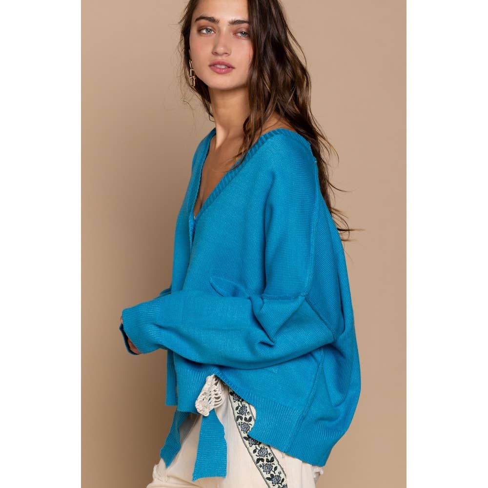 POL CUT IT OUT CARDIGAN