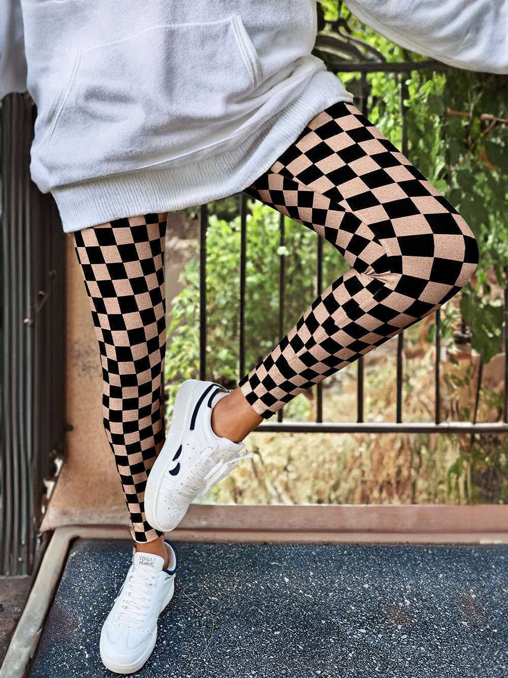 Checkered Leggings