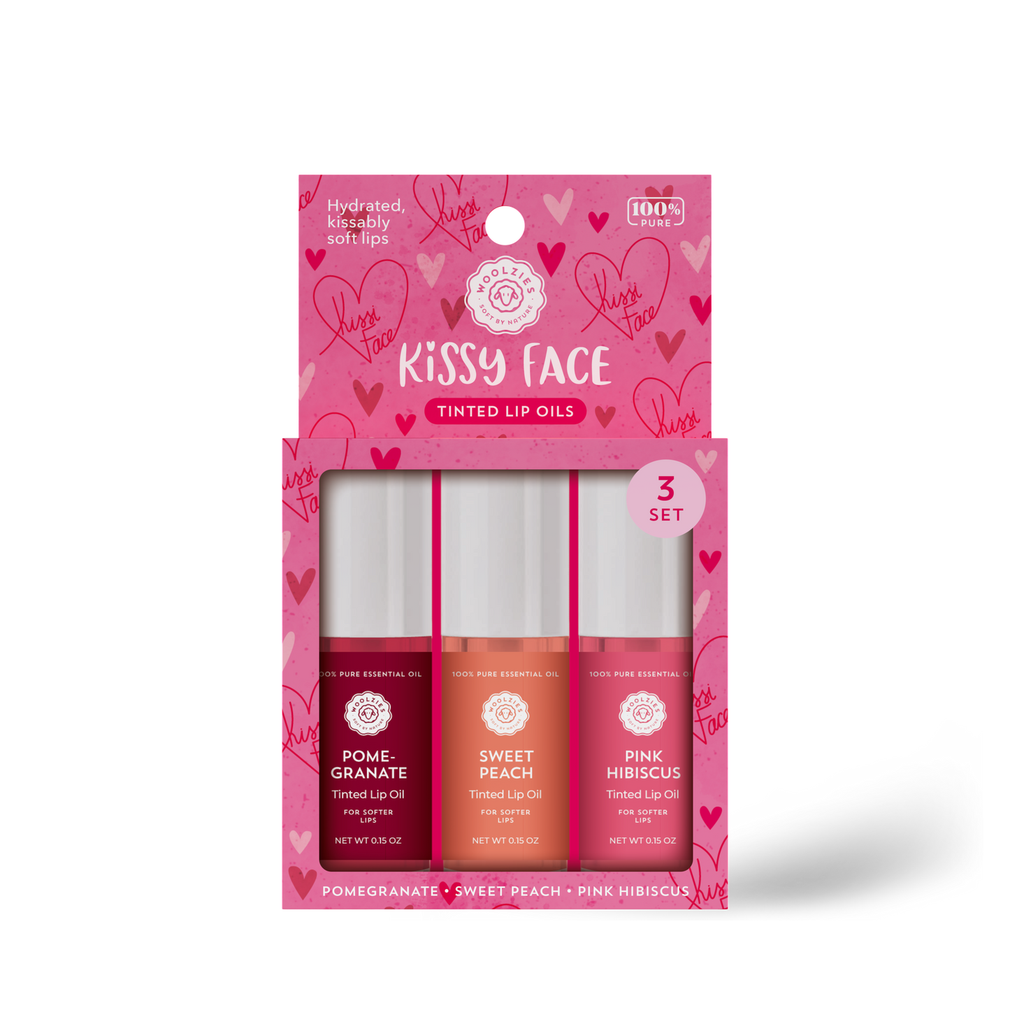Kissy Face Lip Oil Set Of 3