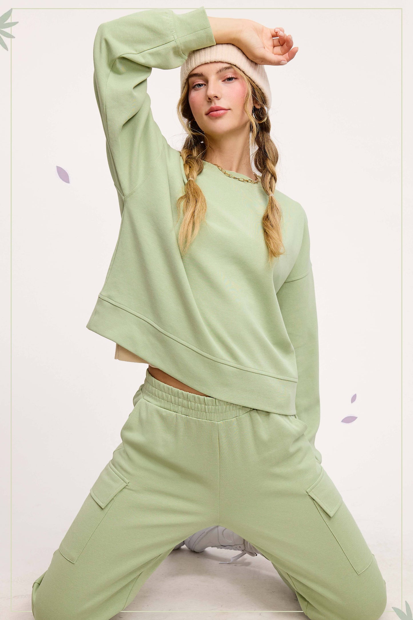 Comfy Loose Fit Sporty Everyday Activewear Set