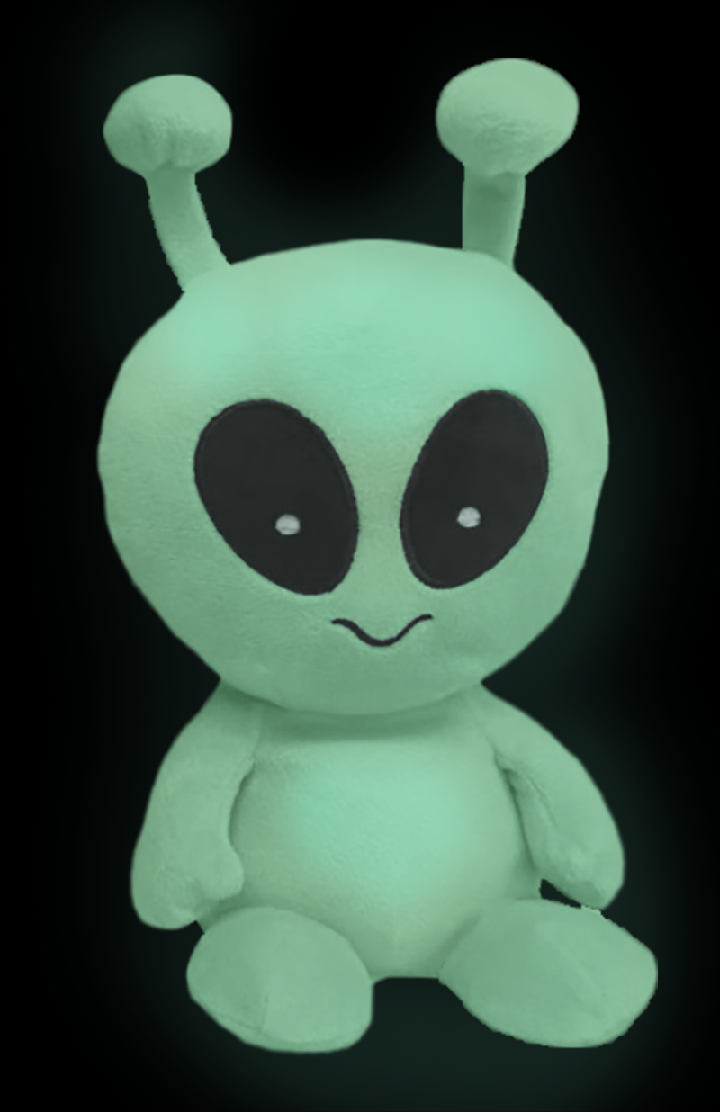 Alex Alien Glow-in-the-Dark Warm Pal