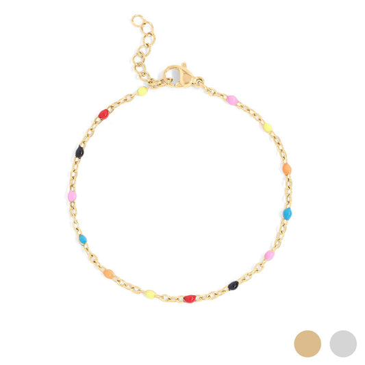 Muti Color Confetti Bracelet