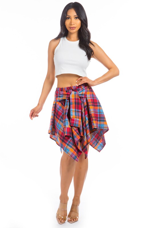 FLANNEL CASUAL SKIRTS