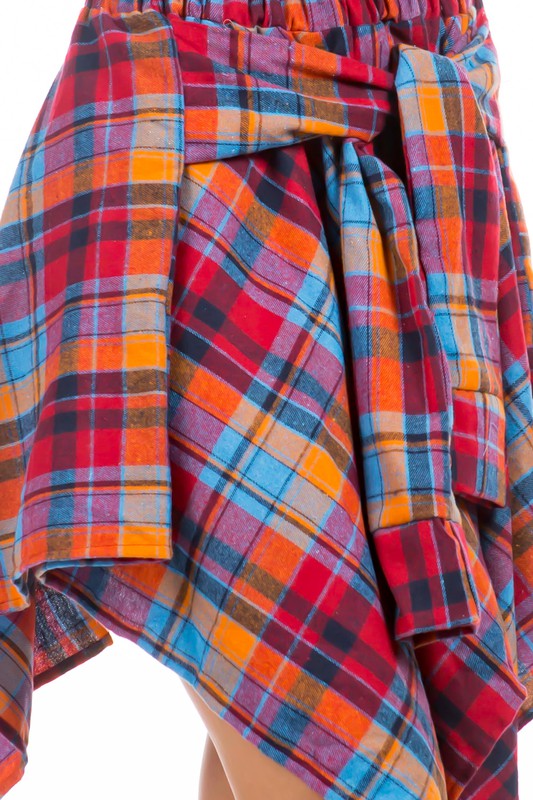 FLANNEL CASUAL SKIRTS