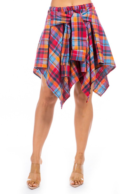 FLANNEL CASUAL SKIRTS