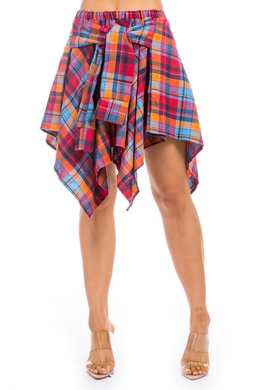 FLANNEL CASUAL SKIRTS