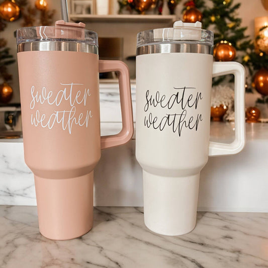 Sweater Weather 40 oz Tumbler