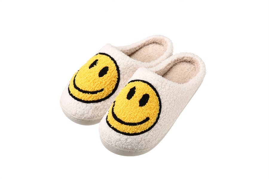 BECAUSE I'M HAPPY SLIPPERS