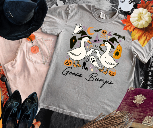 Spooky Goose Bumps Tee