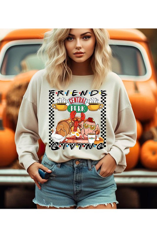 FRIENDS UNISEX FLEECE SWEATSHIRT