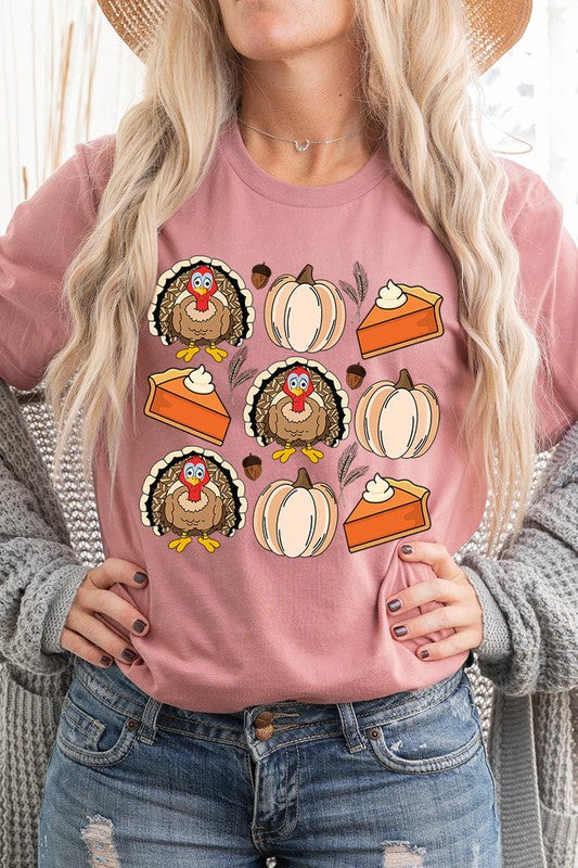 TURKEY AND PIE UNISEX SHORT SLEEVE