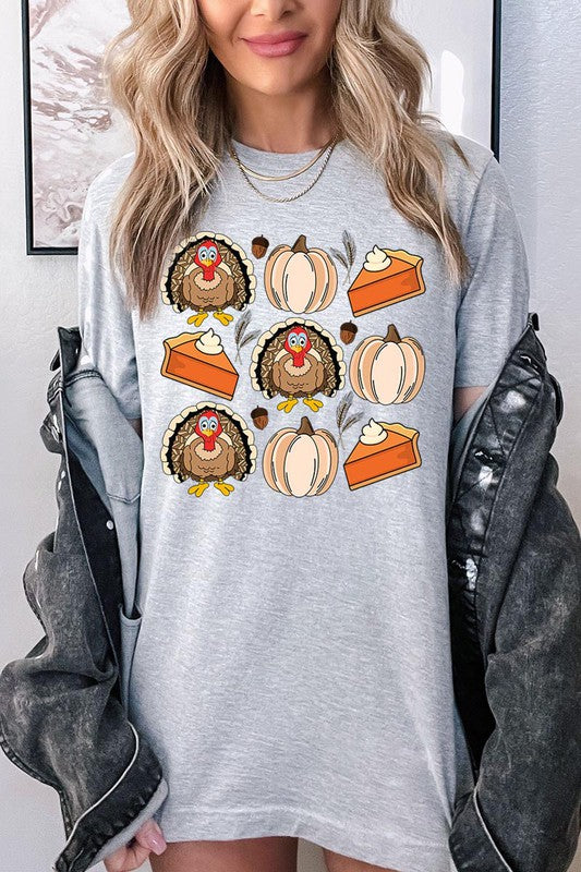 TURKEY AND PIE UNISEX SHORT SLEEVE