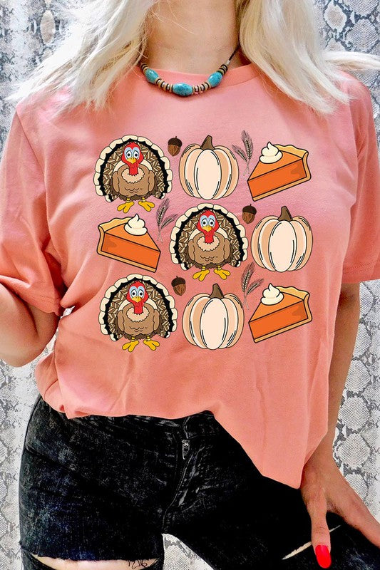 TURKEY AND PIE UNISEX SHORT SLEEVE