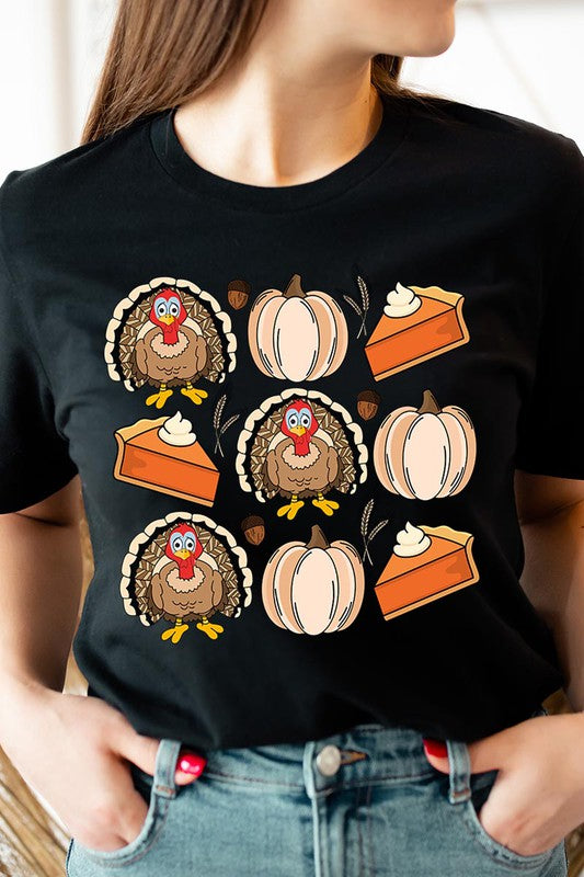 TURKEY AND PIE UNISEX SHORT SLEEVE