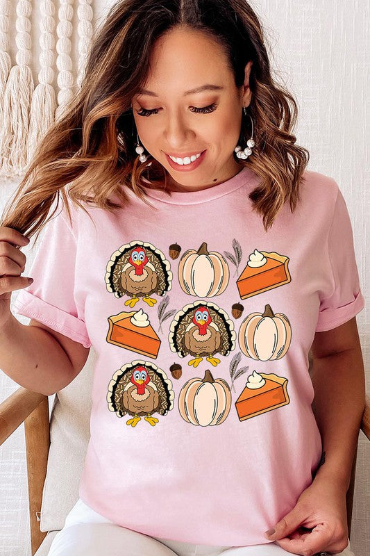 TURKEY AND PIE UNISEX SHORT SLEEVE