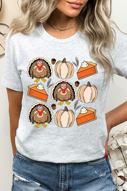 TURKEY AND PIE UNISEX SHORT SLEEVE