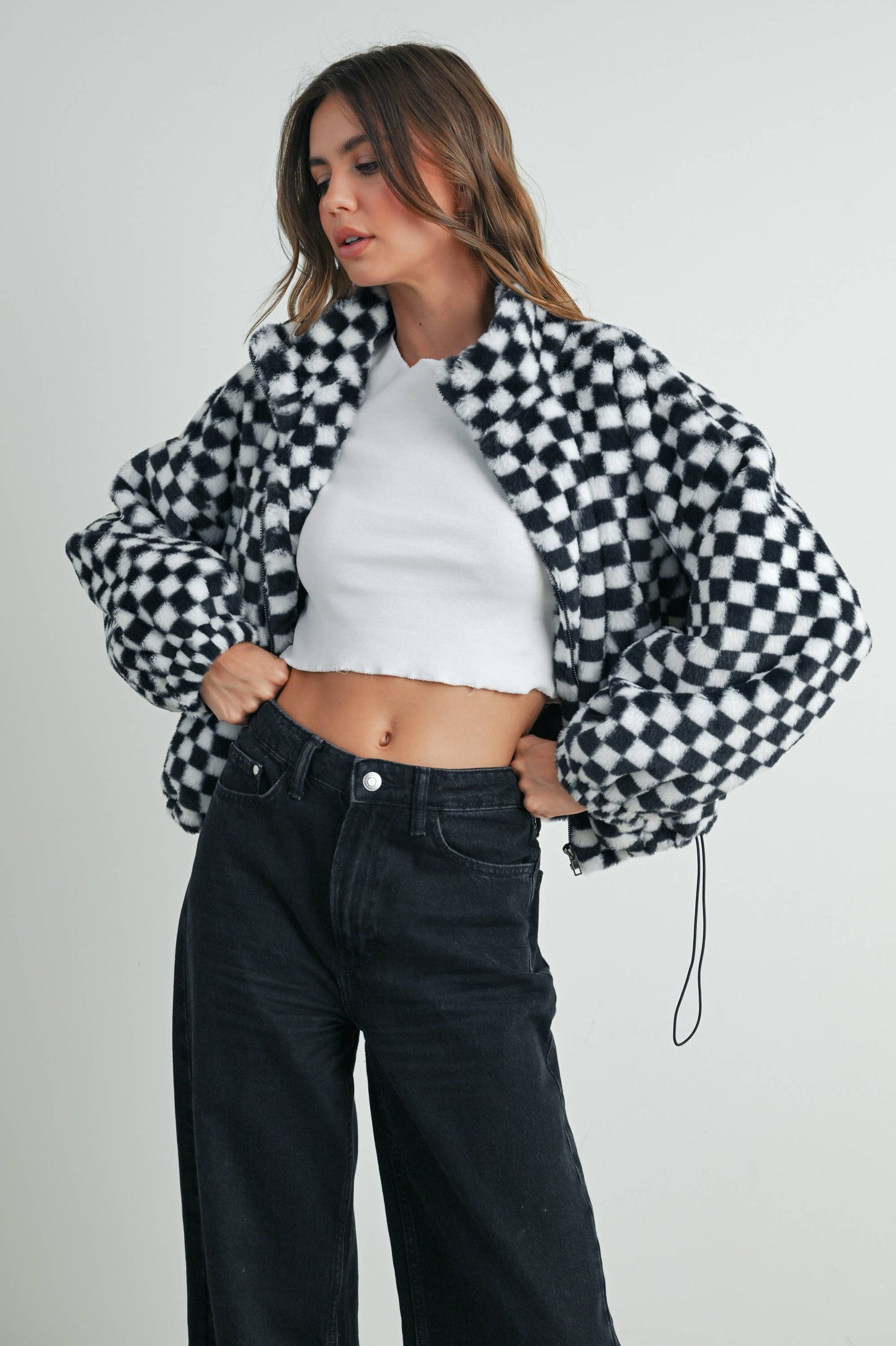 SOFT CHECKER JACKET