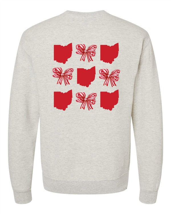 Nine Symbols Ohio Bow State Crew Sweatshirt