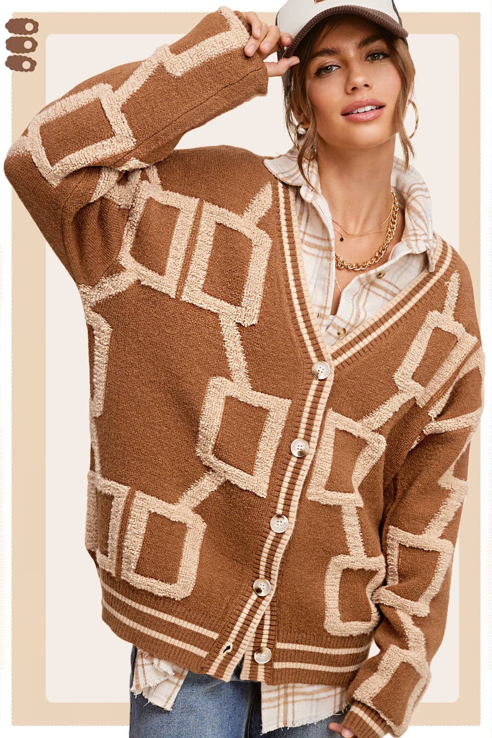 Rain Drop CARDIGAN