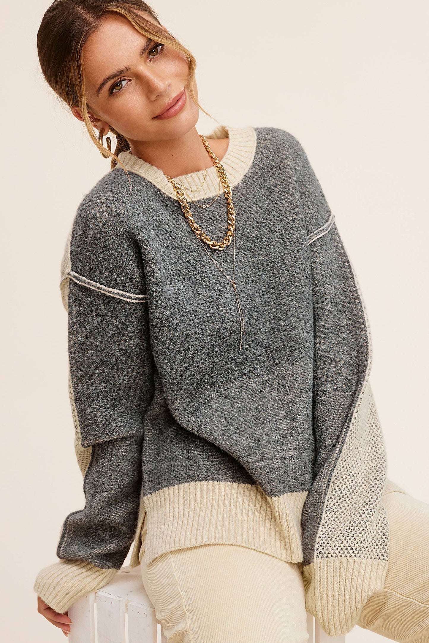 Black Sesame Sweater