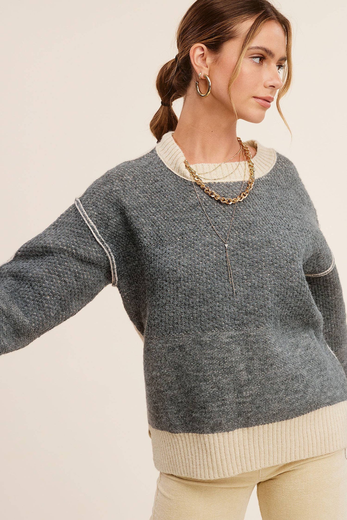 Black Sesame Sweater