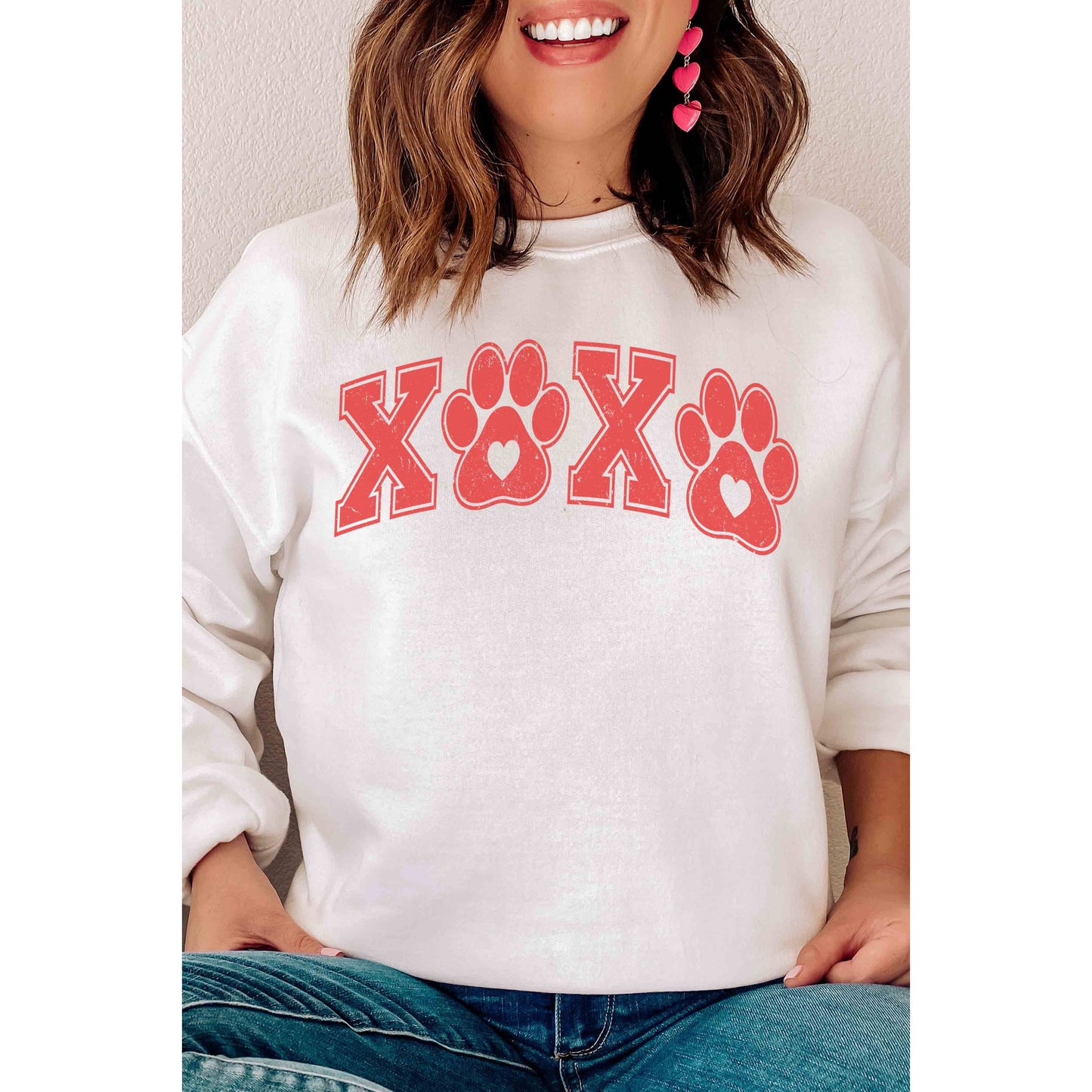 XOXO PAW Graphic Sweatshirt