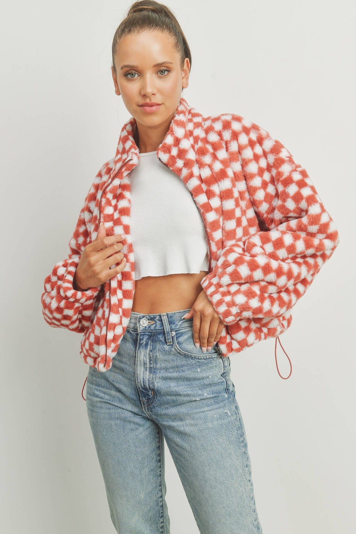 SOFT CHECKER JACKET