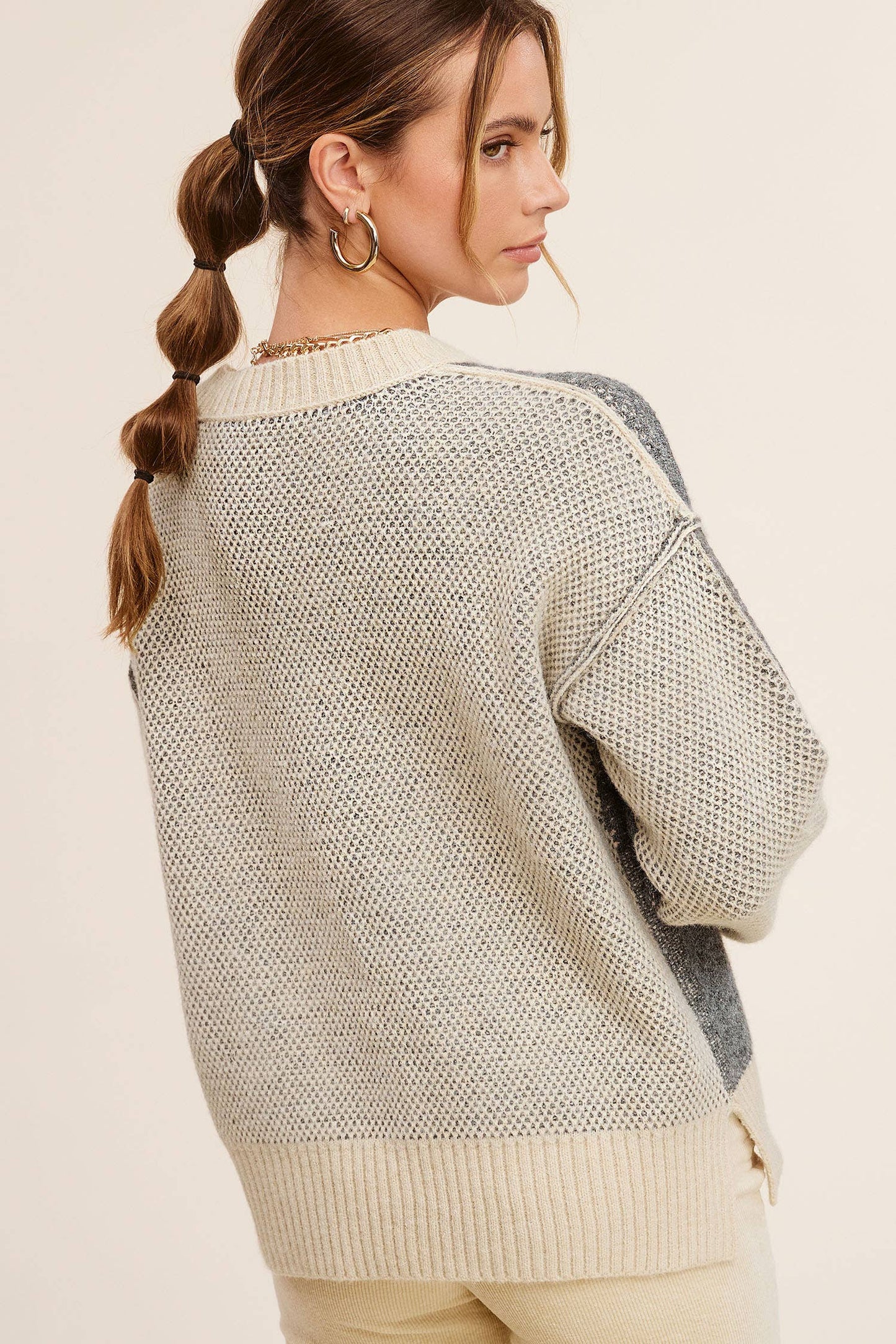 Black Sesame Sweater